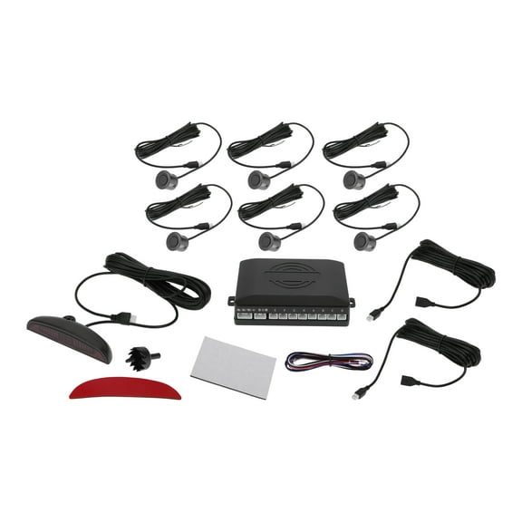 Unique Bargains Reverse Backup Radar System Reverse Parking Sensors Front 2 6pcParking Sensors