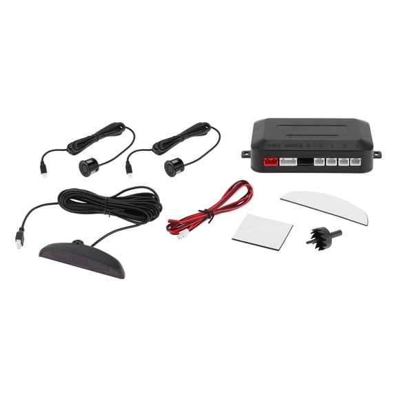 Unique Bargains Reverse Backup Radar System Reverse Parking Sensors Rear 2 2Pcs Parking Sensors