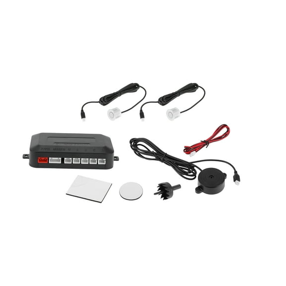 Unique Bargains Reverse Backup Radar System Reverse Parking Sensors Rear 2 Pc Parking Sensors