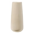 thumbnail image 1 of Unique Bargains Ribbed Ceramic Vase for Flowers Cream Yellow 3.5"L x 3.5"W x 7.9"H, 1 of 6
