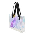 thumbnail image 1 of Unique Bargains Ribbon Printed Gift Bag with Handles Multicolor 7.87"x3.15"x9.84", 1 of 5