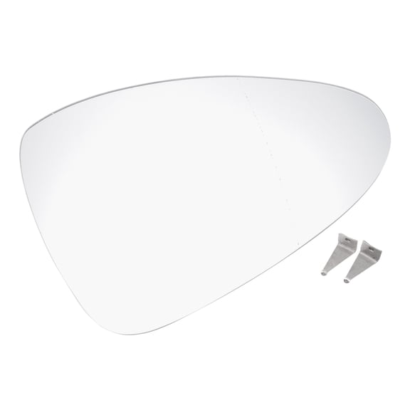 Unique Bargains Right Passenger Side Rearview Mirror Glass Replacement Heated Fit for for Porsche Panamera 2009-2015