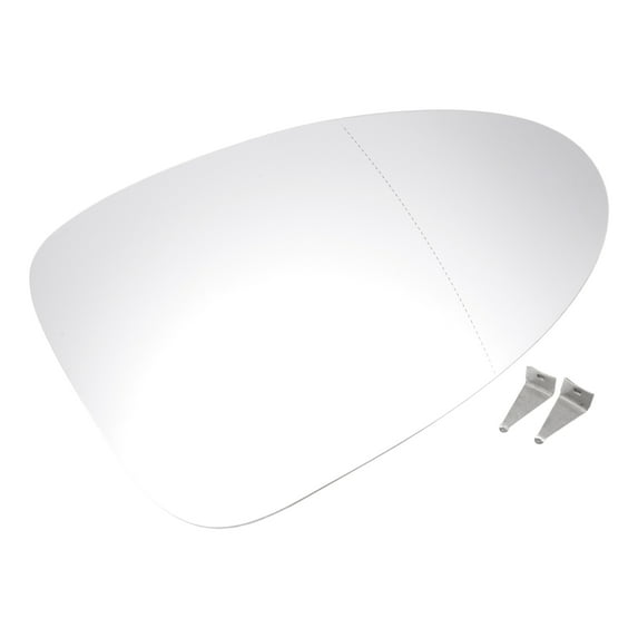 Unique Bargains Right Passenger Side Rearview Mirror Glass Replacement Heated White Fit for for Porsche Macan 2014-2018