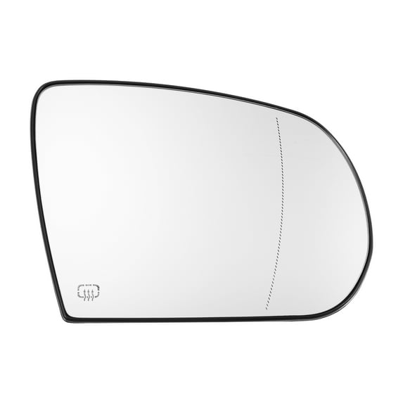 Unique Bargains 1 Pcs Right Rearview Heated Side Mirror Glass for Jeep Cherokee 2014-2019 68228918AA with Backing Holder