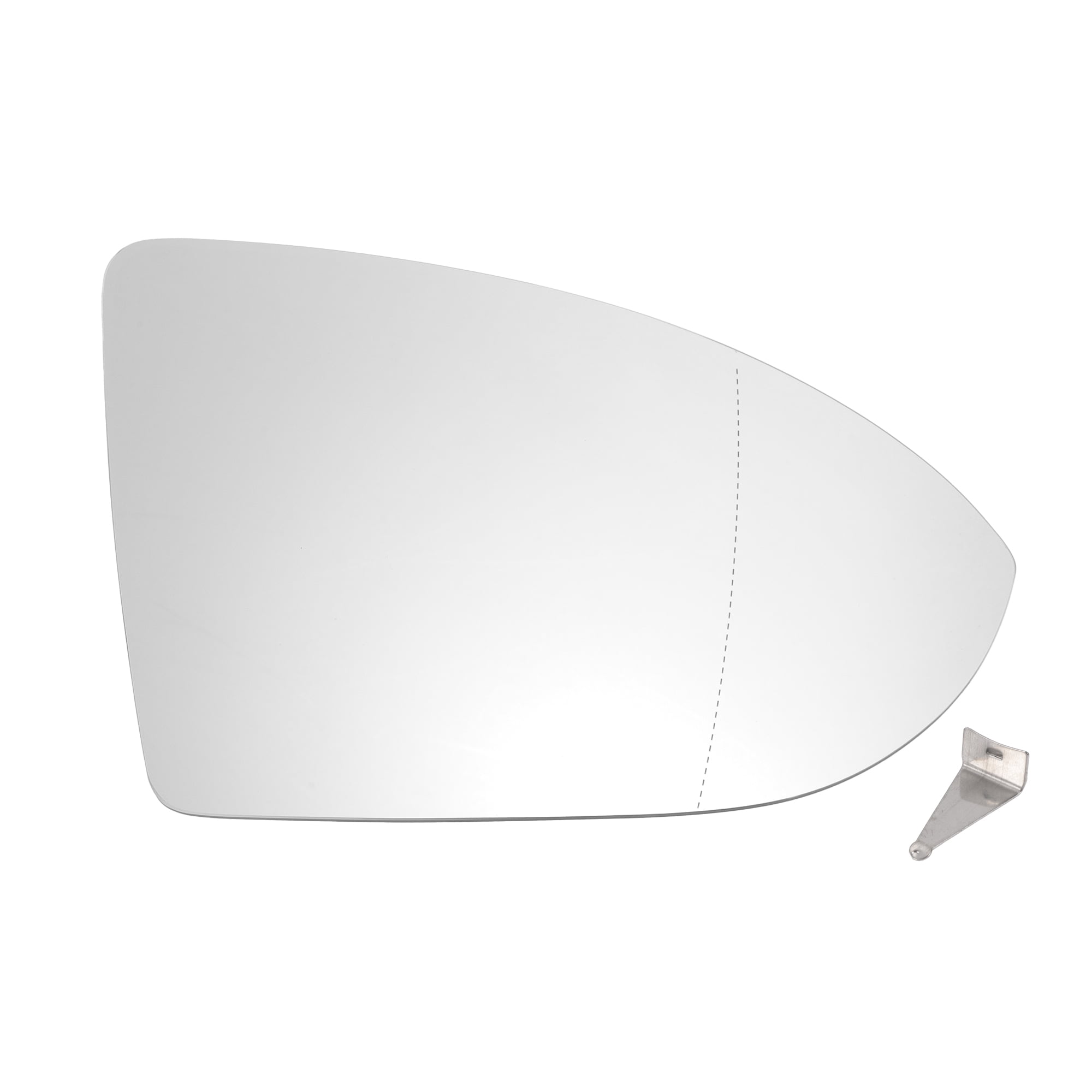 Unique Bargains Right Side Mirror Glass with Backing Plate for VW Golf MK7 2013-2020