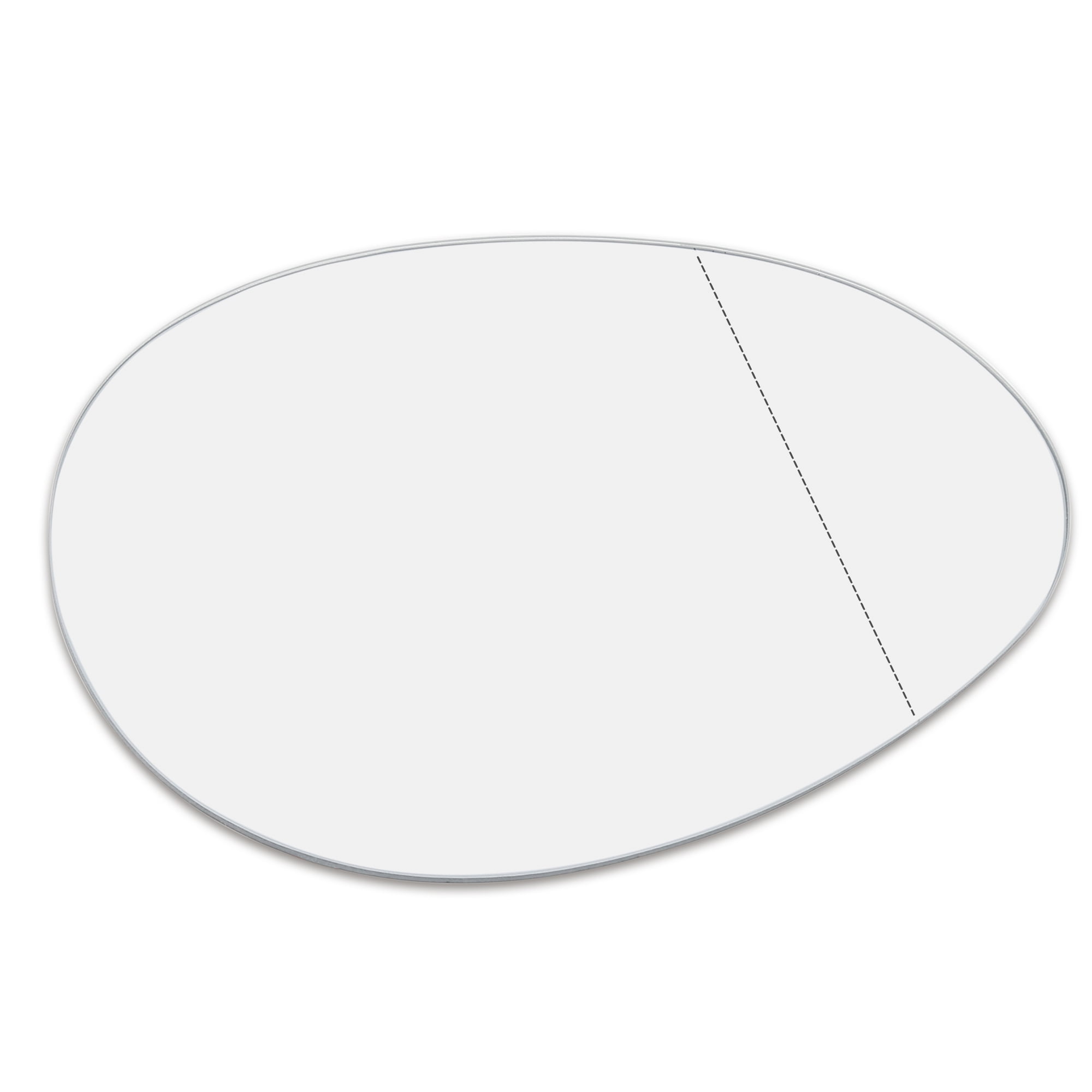 Unique Bargains Right Side RH Mirror Glass Adhesive