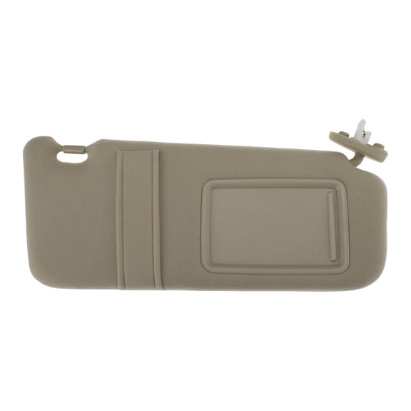 Unique Bargains Right Side Sun Visor for Toyota Venza 2009-2016 Front Right Side Sun Protection Shade Replaces No.743100T022A1 Car Sun Visor Assembly Beige