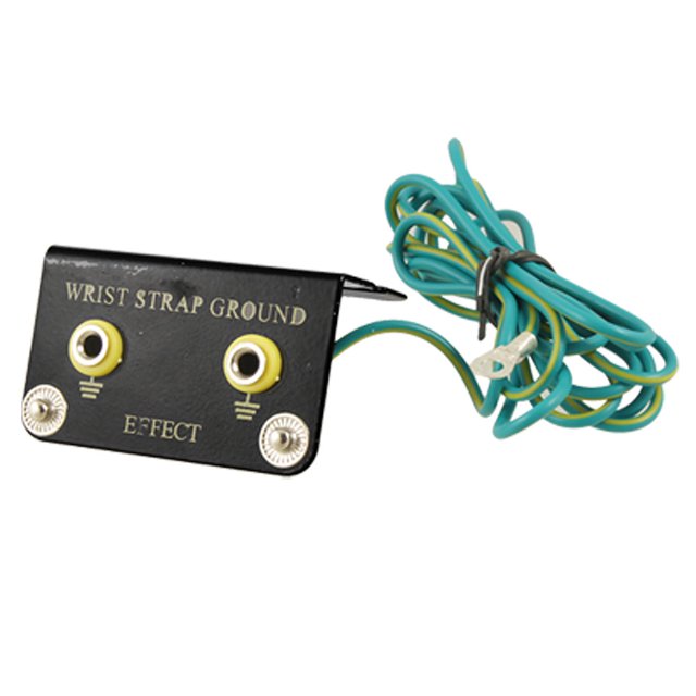 Unique Bargains Ring Terminal Wire Anti Static Metal Socket Ground for