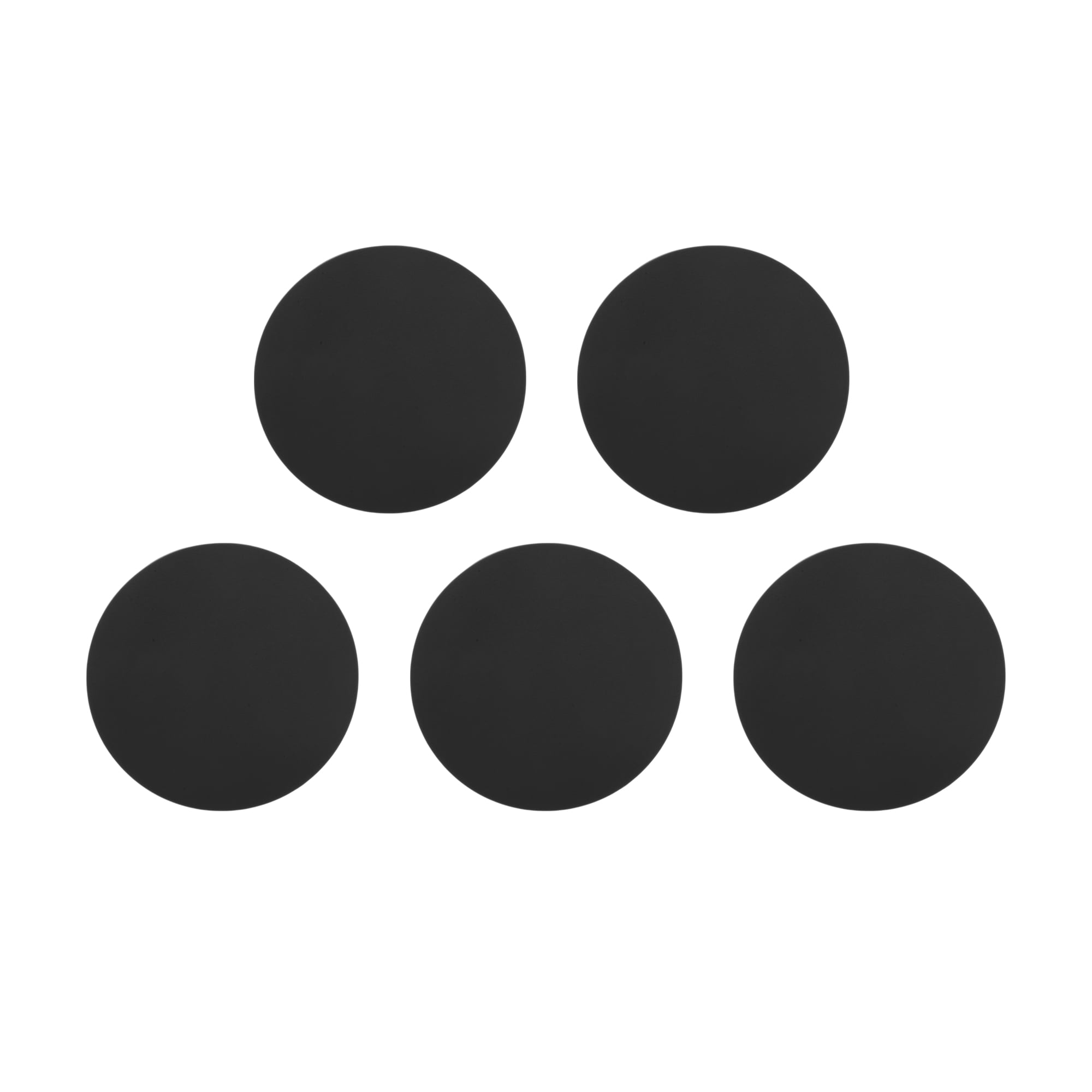 Unique Bargains Rollable Nail Art Stamping Mat 5 Pcs Black