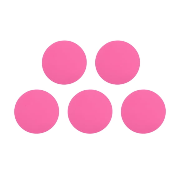 Unique Bargains Rollable Nail Art Stamping Mat 5 Pcs Rose Red