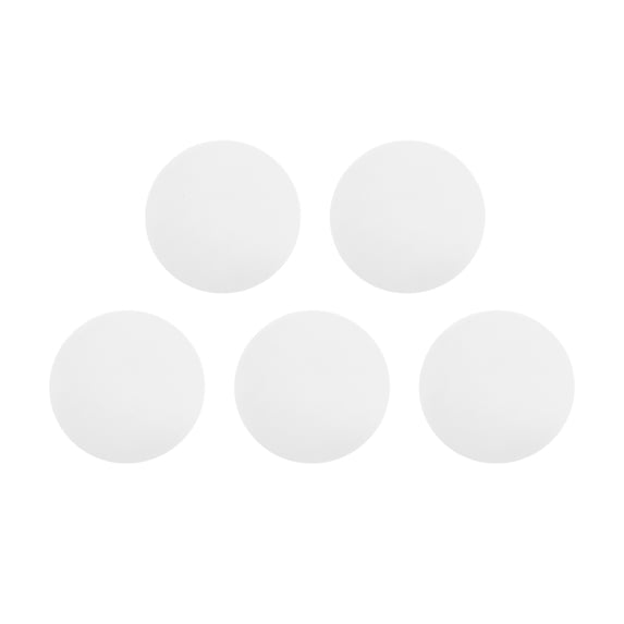 Unique Bargains Rollable Nail Art Stamping Mat 5 Pcs White