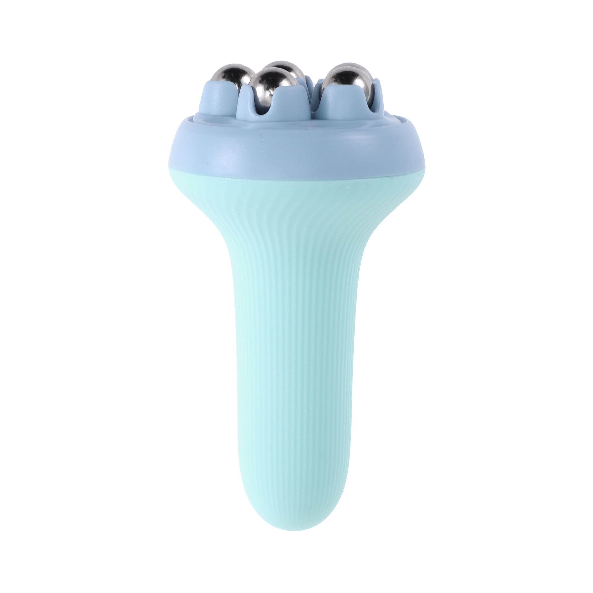 Unique Bargains Roller Massager Manual for Face and Body Ease Blue