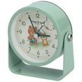 thumbnail image 1 of Unique Bargains Rotatable Alarm Clock with Animal Pattern Green 3.9"L x 1.7"W x 3.7"H, 1 of 4