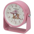 thumbnail image 1 of Unique Bargains Rotatable Alarm Clock with Animal Pattern Pink 3.9"L x 1.7"W x 3.7"H, 1 of 4