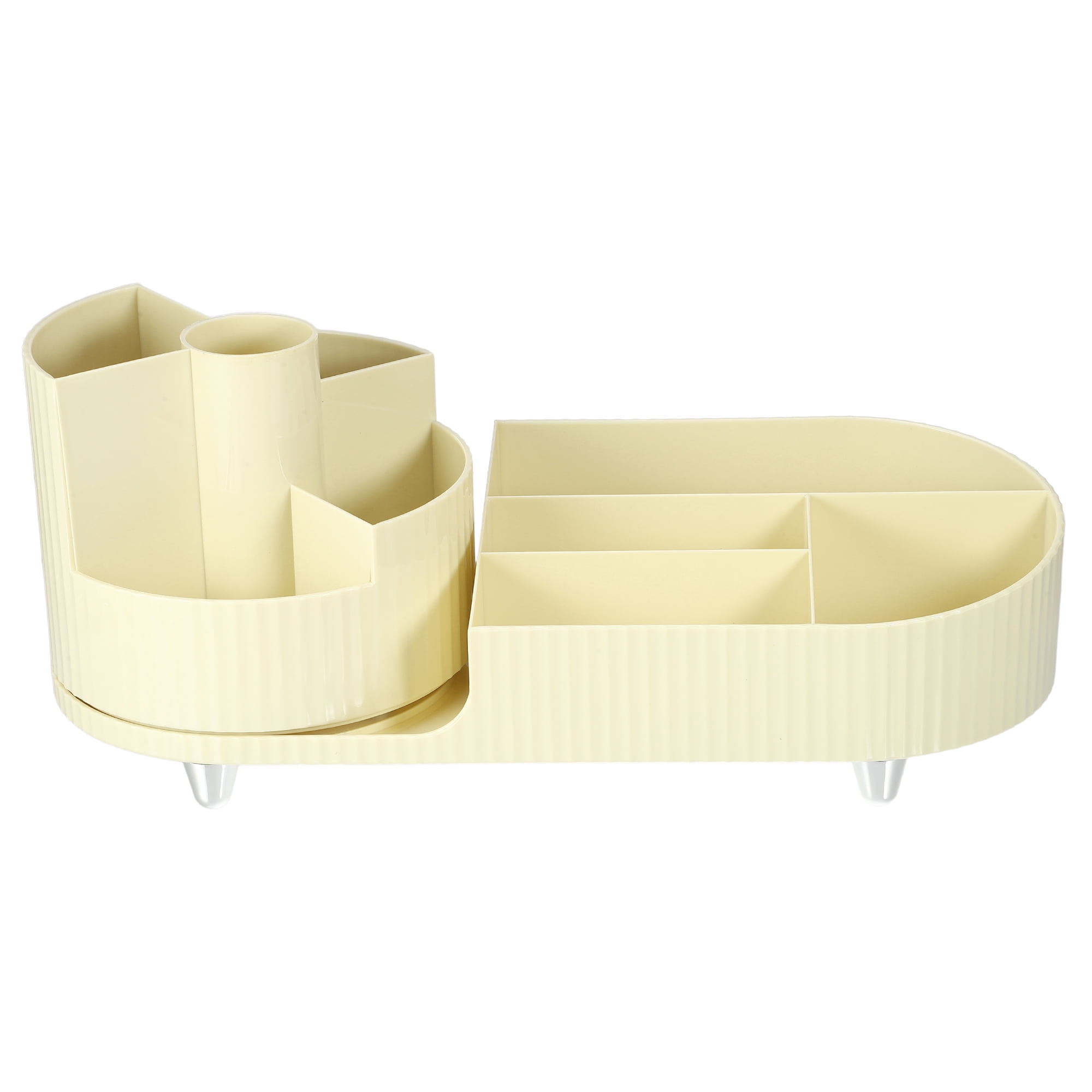 Unique Bargains Rotating Makeup Organizer 360 Degree Rotatable Cosmetic