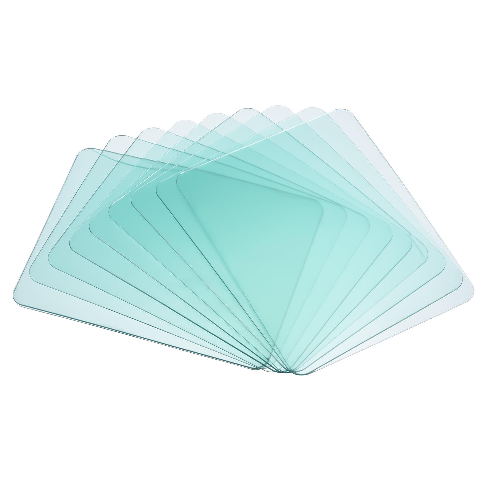 Unique Bargains Round Angle Welding Protection Lens Clear 20 Pack