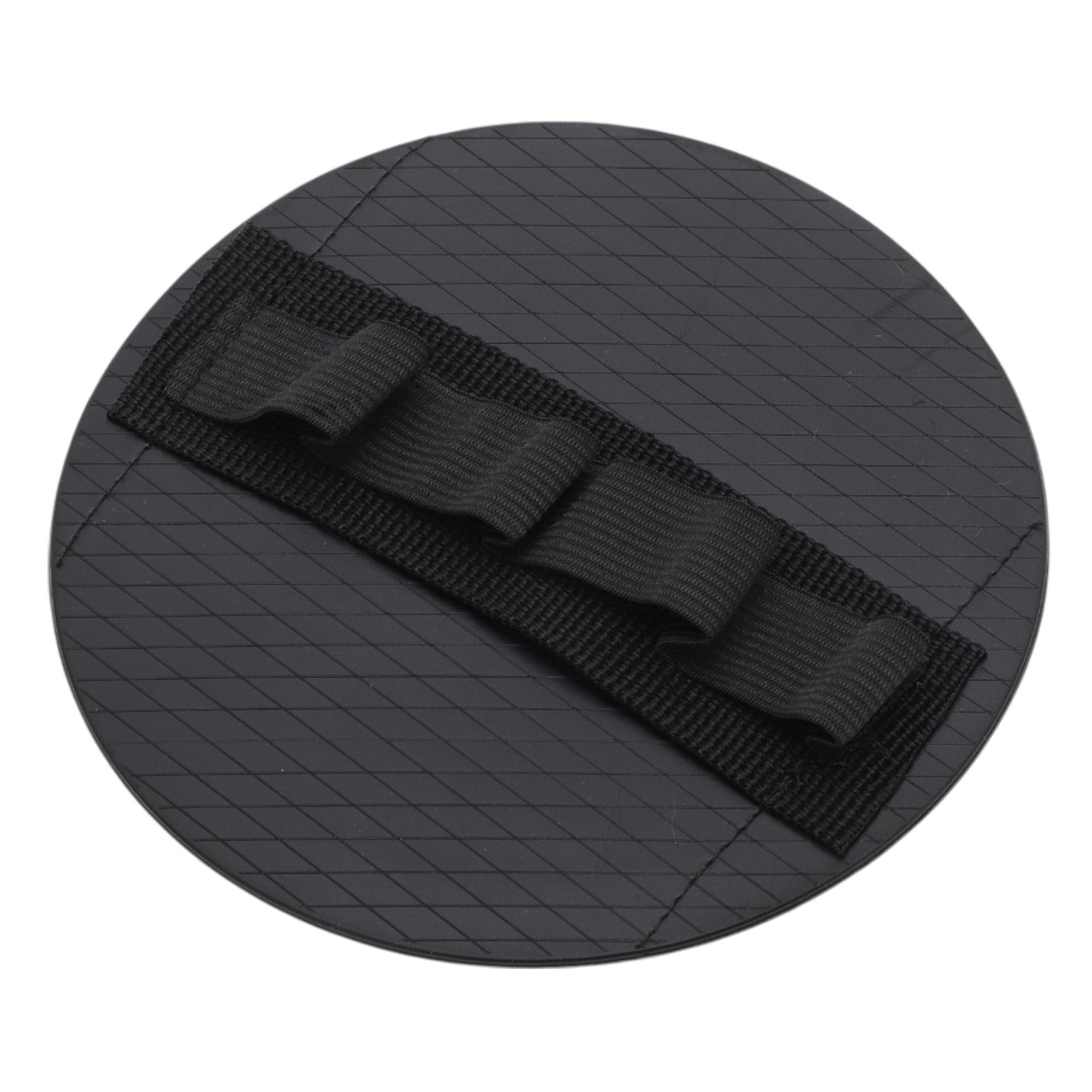Unique Bargains Round Bath Scrubber 1 Pc Black Fine Texture