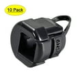 thumbnail image 1 of Unique Bargains Round Cable Wire Strain Relief-Bush Grommet 0.55" x 0.65" x 0.07" Black 10 pcs, 1 of 5