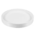 thumbnail image 1 of Unique Bargains Round Ceramic Plant Saucer Flower Drip Tray for Gardening White 6.5", 1 of 5
