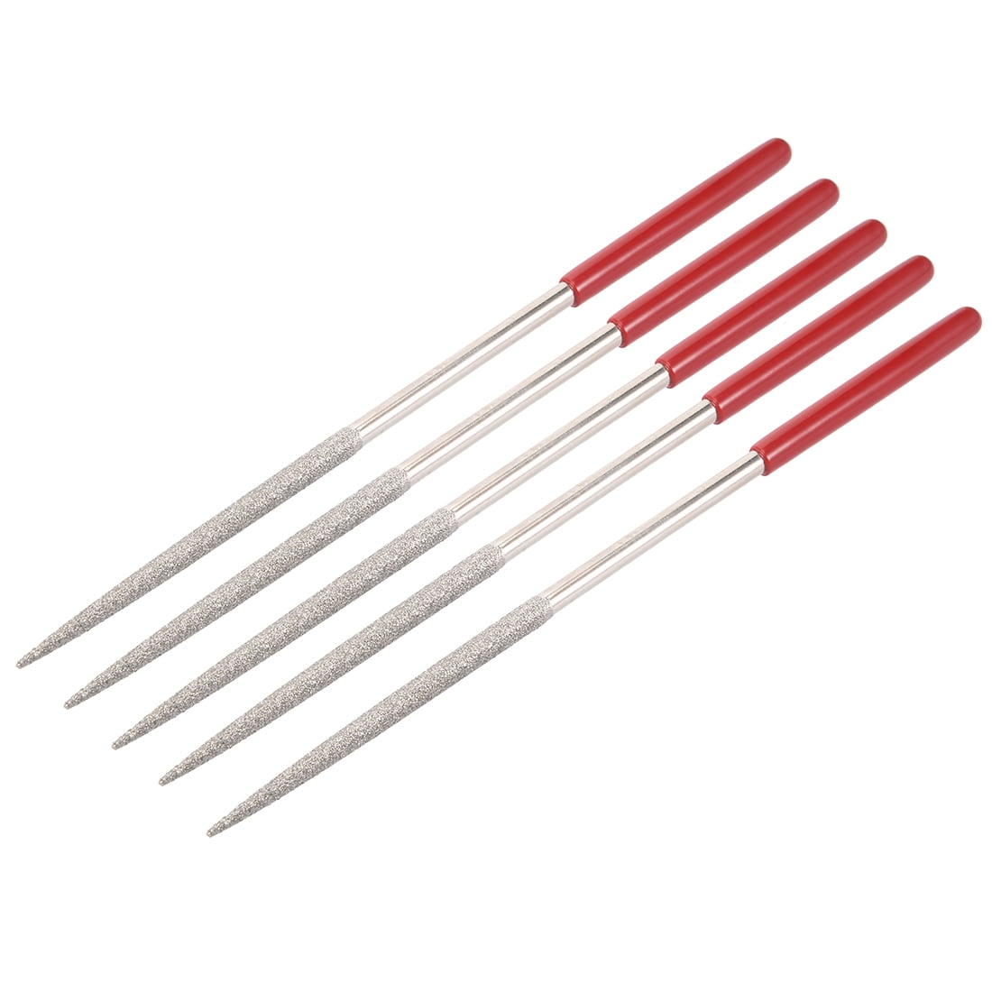 Unique Bargains Round Diamond Needles File for Grinding Polishing Engraving 0.20" x