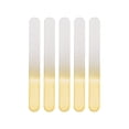 thumbnail image 1 of Unique Bargains Round Head Glass Nail Files 5 Pcs Yellow, 1 of 6