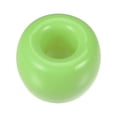thumbnail image 1 of Unique Bargains Round Mini Ceramic Toothbrush Holder Light Green 1.65"x1.18" Electric Toothbrush Holder for Bathroom, 1 of 8