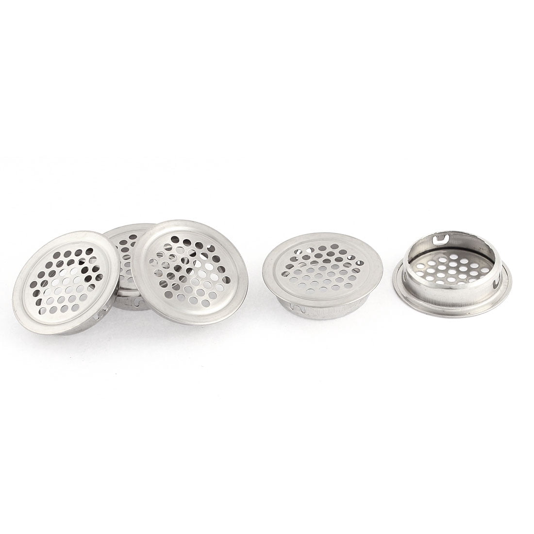 5pcs Air Vent Mesh Hole Louver 1.65 Inch for Kitchen Bathroom Wardrobe