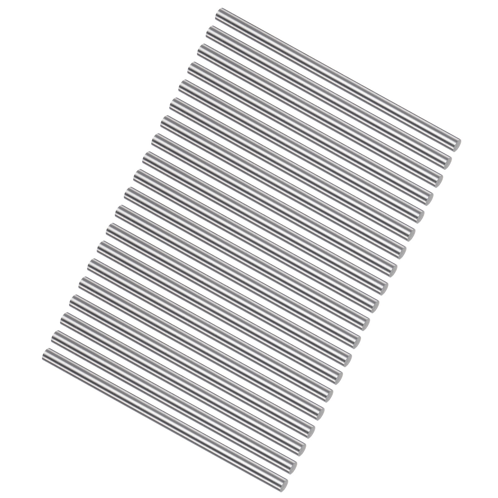 Unique Bargains Round Steel Metal Rods, High Speed Steel Lathe Bar Stock 0.12" x 2.36"