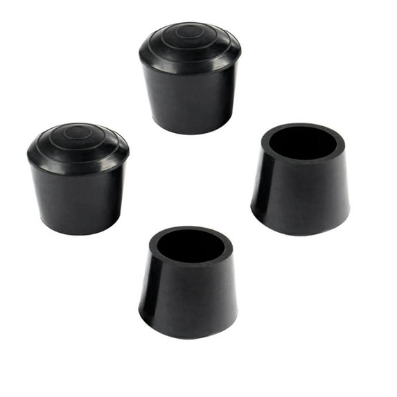 Unique Bargains Rubber Leg Cap End Tip Furniture Feet Protector 1.26" Inner Dia 4Pcs
