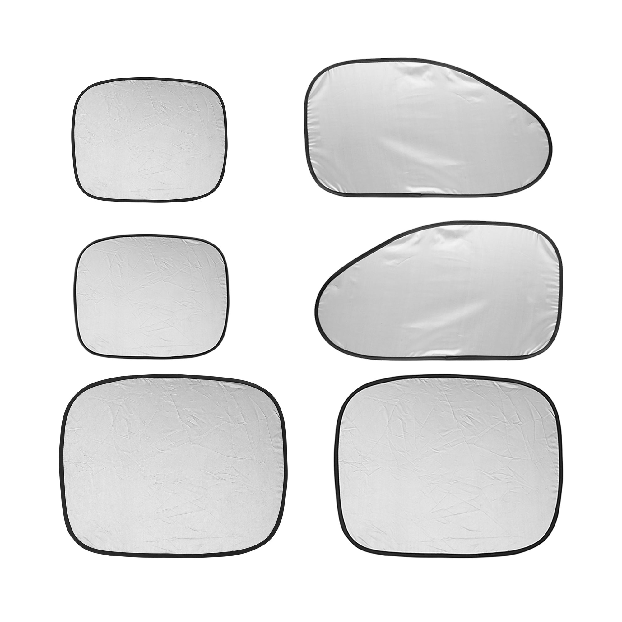 Unique Bargains [SET of 6] Car Sun Shade Side Window Sun Shades for