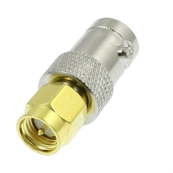Unique Bargains SMA J to BNC Female Connector Coaxial Coax Cable Adapter Converter