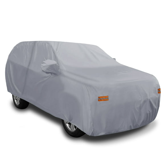 Unique Bargains SUV Cover for Chevrolet Tahoe 4 Door 2007-2020 Waterproof 190T Gray