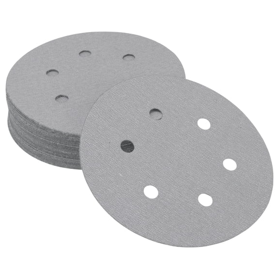 Unique Bargains Sandpaper Hook & Loop Sanding Sheets 150x150mm White 800 Grit Round Efficient Grinding and Polishing Automobile Manufacturing and Repair Woodworking