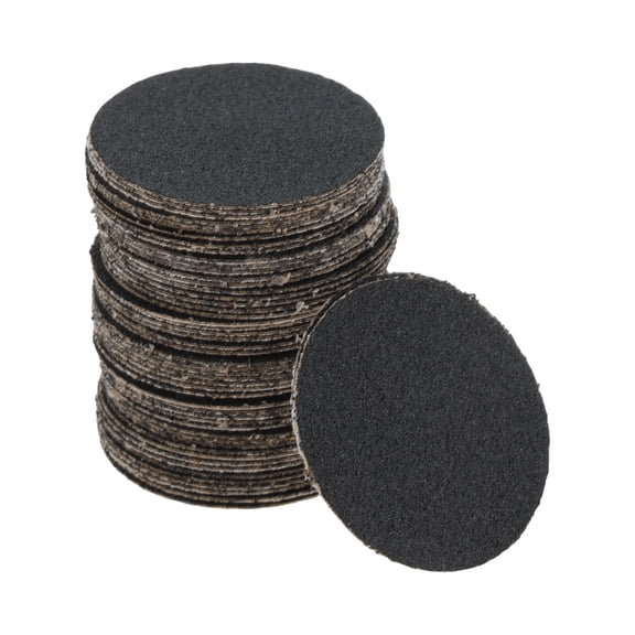 Unique Bargains Sandpaper Hook & Loop Sanding Sheets 25x25mm Black 180 Grit Efficient Grinding and Polishing Automobile Manufacturing and Repair Metal Processing