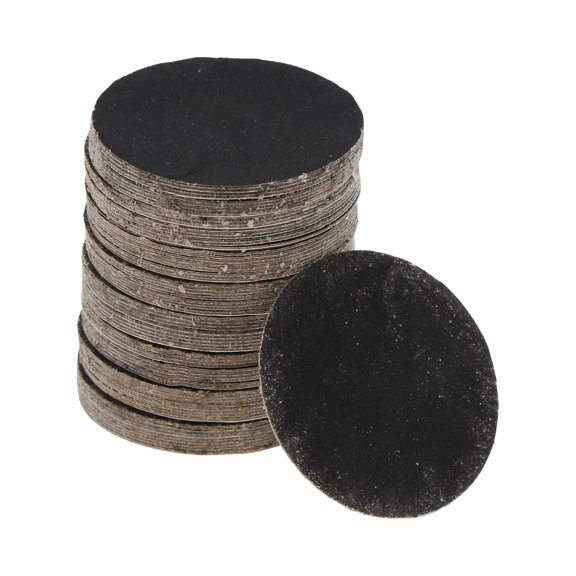Unique Bargains Sandpaper Hook & Loop Sanding Sheets 30x30mm Black 2000 Grit Efficient Grinding and Polishing Automobile Manufacturing and Repair Metal Processing