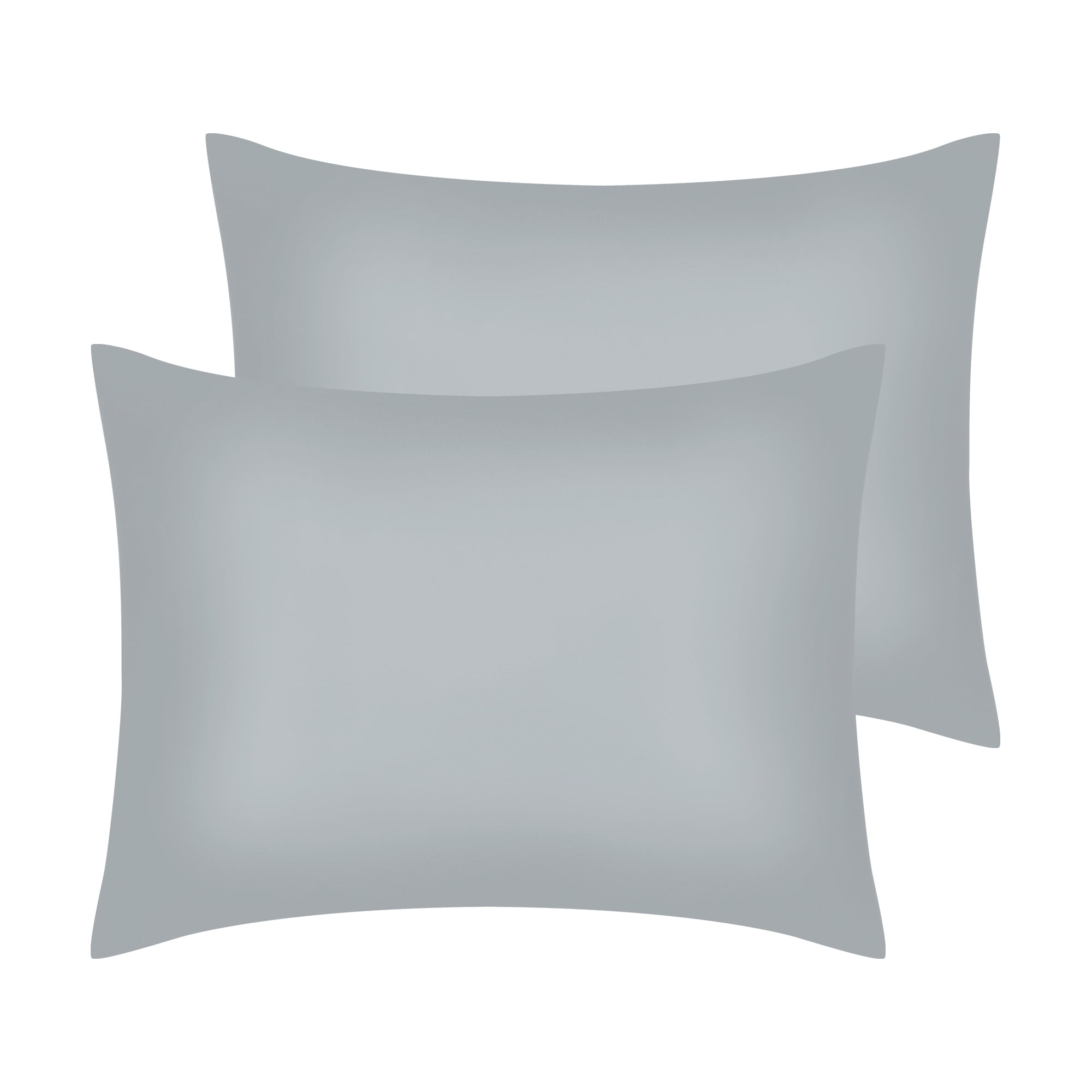 Unique Bargains Satin Pillow Case Cooling Pillowcases with Envelope Closure Standard Gray
