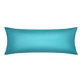 thumbnail image 1 of Unique Bargains Satin Pillow Cases Set of 2 Cooling Pillow Covers Blue Green, 1 of 8