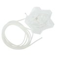 thumbnail image 1 of Unique Bargains Satin Rose Flower Adjustable Waist Belt White, 1 of 5