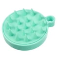 thumbnail image 1 of Unique Bargains Scalp Massager Hair Care Scalp Massager Shampoo Brush 3.74"x3.15"x1.77" Massager Tools Green, 1 of 6