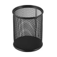 thumbnail image 1 of Unique Bargains Home Office Cylinder Mesh Style Pen Ruler Holder Desk Organizer, 1 of 1