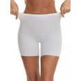 thumbnail image 1 of Unique Bargains Seamless Tummy Control Butt Lifter Thigh Slimmers Slip Shorts XL White, 1 of 6
