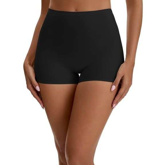 Unique Bargains Seamless Tummy Slimming Control Panties M Black