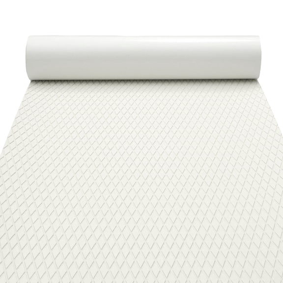 Unique Bargains Self-Adhesive 48 " L x 17 " W Boat Flooring Strip Cut EVA Foam Sheet Non-Slip Traction Pad for Boats Decking Surfboard Paddle Board Light Gray