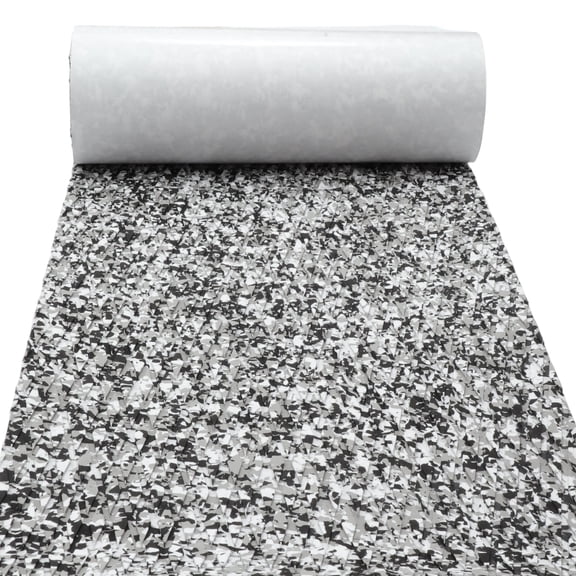 Unique Bargains Self-Adhesive 96" L x 17" W Boat Flooring Strip Cut EVA Foam Sheet Non-Slip Traction Pad for Boats Decking Surfboard Paddle Board Camo Black