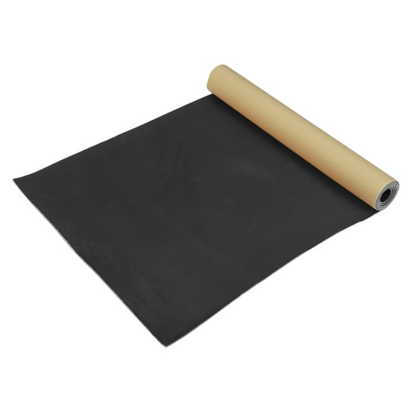 Unique Bargains Self Adhesive Headliner Fabric W/ Foam Backing Interior Trim DIY Roof Repair Replace for Car RV SUV Automotive Suede Fabric 12"Lx8"W 1 Pcs Black