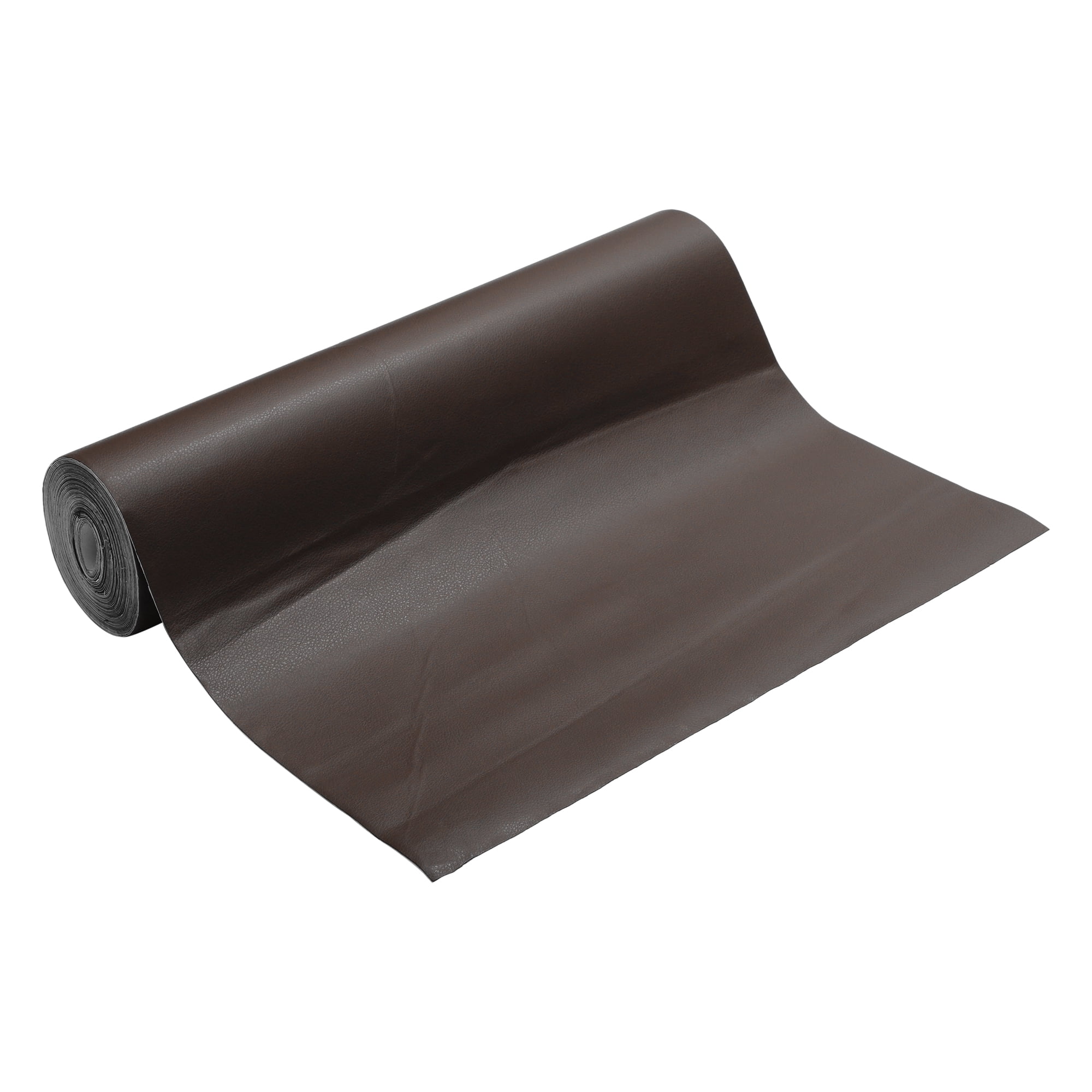Unique Bargains Self Adhesive Leather Repair Patch Strong Stickiness Leather Repair Tape Leather 1 Pcs Coffee 17" x 395"