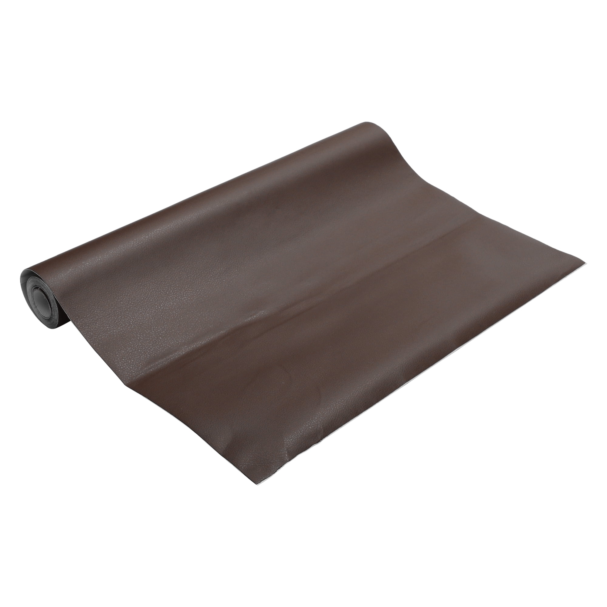 Unique Bargains Self Adhesive Leather Repair Patch Strong Stickiness Leather Repair Tape Leather 1 Pcs Dark Brown 17" x 79"