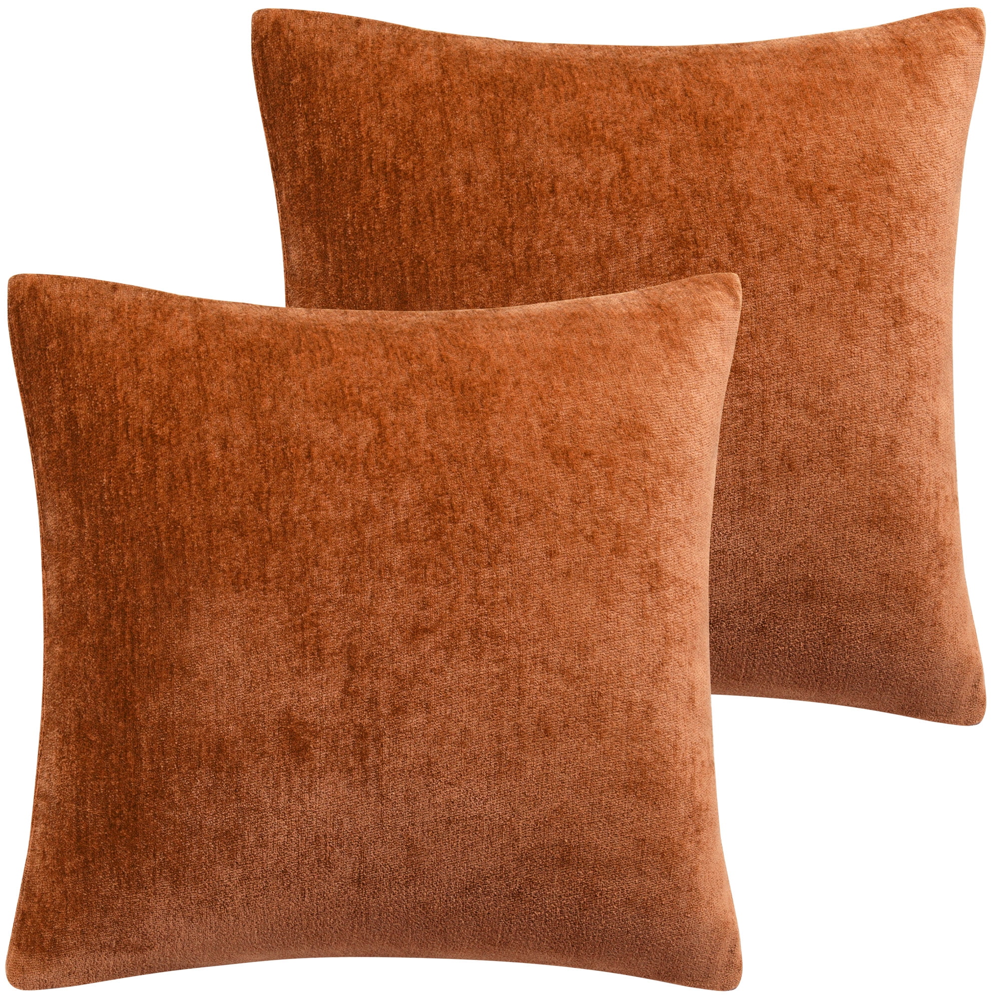Burnt orange throw pillow covers sale