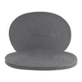 thumbnail image 1 of Unique Bargains Set of 4 Cotton Rope Placemats for Dining Table Decor Table Mat Dark Gray, 1 of 7