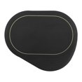 thumbnail image 1 of Unique Bargains Set of 6 Faux Leather Placemats Black, 1 of 7